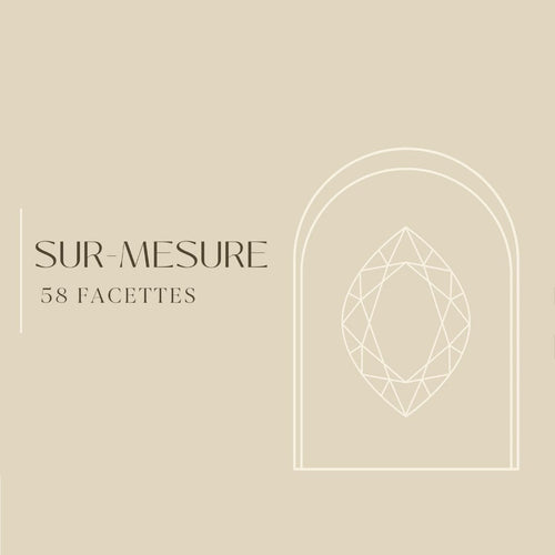 Bague Bagues "Upcycling" : bague Double Jonc et bague Disque 58 Facettes SurM231004