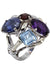 Ring 54 MODERN GENUINE STONE RING 58 Facettes 057731