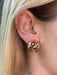 Boucles d'oreilles Boucles d'oreilles Rétro Rubis Diamants 58 Facettes 383.35