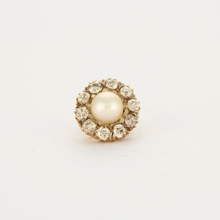 Boucles d'oreilles Clous d'oreilles Perles Diamants 58 Facettes 1802