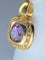 Pendentif Pendentif en or, améthyste, diamants 58 Facettes