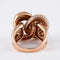 Bague 60 Bague Noeud Diamants Or rose 58 Facettes