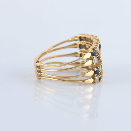 Bague 55 Bague de Harem 58 Facettes JE80