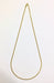 Gold Curb Chain Necklace 58 Facettes 984970