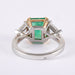 Ring Emerald Ring and Troidia Diamonds 58 Facettes