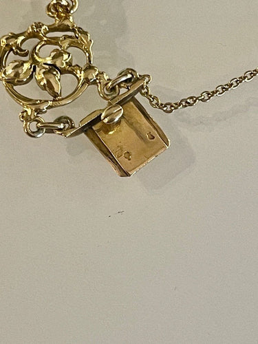 Bracelet Bracelet Art Nouveau Or jaune 58 Facettes 1065545