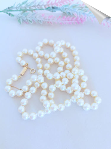 Collier Collier Perles de culture choker fermoir et chaîne or 58 Facettes AA 1539