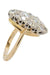 OLD DIAMOND MARQUISE RING 58 Facettes 041551