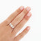 Bague 60 Bague Or blanc Diamant 58 Facettes REF 2040/17