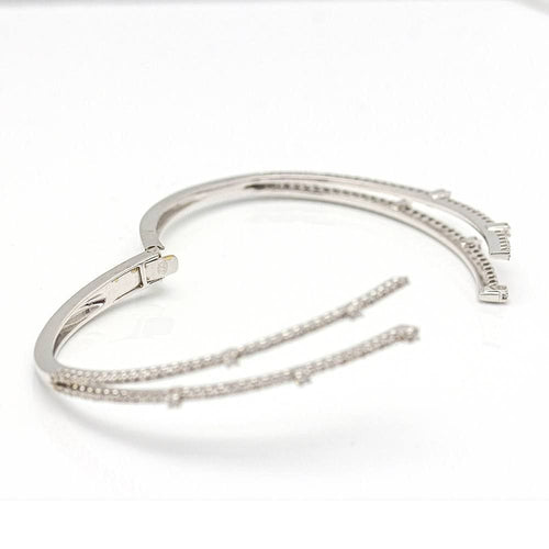 Bracelet Bracelet Or blanc Diamants 58 Facettes D359739LF