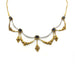 Necklace Necklace - Gold, Platinum, Diamonds and sapphires 58 Facettes 230022R