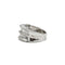 Bague 53 Bague or blanc et diamants 58 Facettes 240076R
