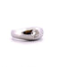 Ring English bangle ring White gold Diamond 58 Facettes