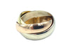 Bague CARTIER. Collection Trinity, alliance 3 ors GM 58 Facettes