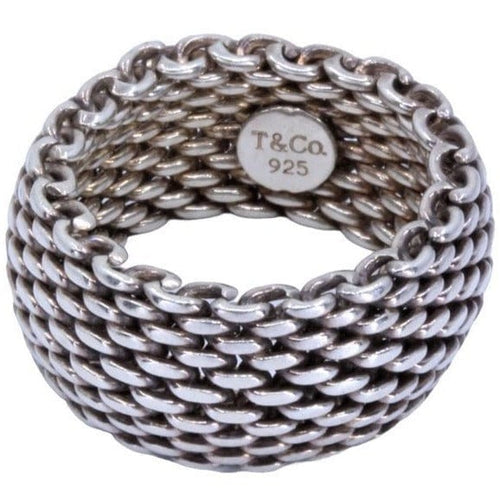 Bague 54 TIFFANY & CO - bague "Somerset" 58 Facettes 061521