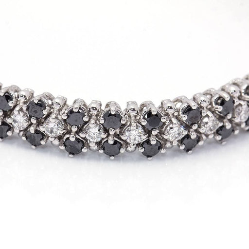 Bracelet Bracelet Nuit en Diamants et Or Blanc 58 Facettes D359943LF
