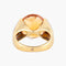 Bague 51 Bague Citrine Diamants 58 Facettes
