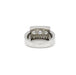 Ring 48 Gold, Platinum & diamond ring 58 Facettes 230261R