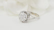 Bague 55.5 Bague Or blanc Diamants 58 Facettes 32463