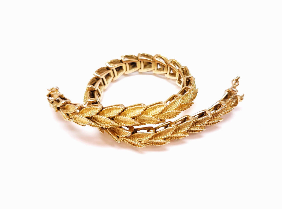 Bracelet Bracelet or 18K 58 Facettes BracFeuil.916