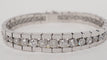 Bracelet 17cm Bracelet rivière ancien en or blanc et diamants 58 Facettes 32319