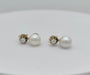 Earrings Pearl & diamond earrings 58 Facettes