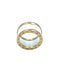 Ring 54 BVLGARI. BZero 1 collection, 18K rose gold and ceramic alliance 58 Facettes