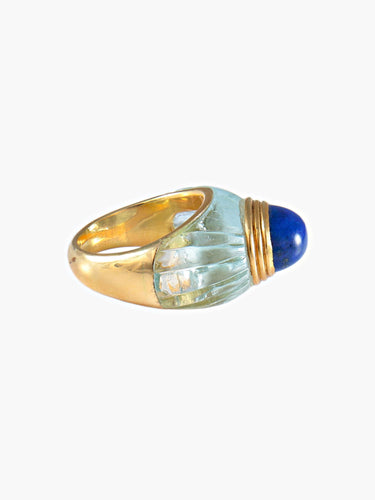 Bague 50 Bague Lapis Lazuli BOUCHERON 58 Facettes