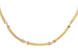 Necklace Necklace Yellow gold cable mesh 58 Facettes CLSRGNBB230-104
