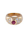Ring 46 Ruby Diamond Ring 58 Facettes