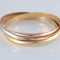 Bracelet CARTIER - Bracelet Trinity 3 ors 58 Facettes