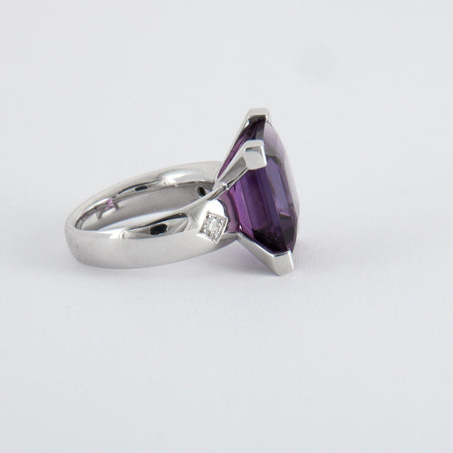 Bague 53 Bague Améthyste 58 Facettes 2.192