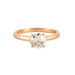 Bague Bague Solitaire Diamant 1.08 ct Or rose 58 Facettes