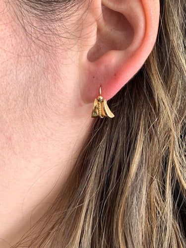 Boucles d'oreilles Boucles d'Oreilles Or Art Déco 58 Facettes 3099/1