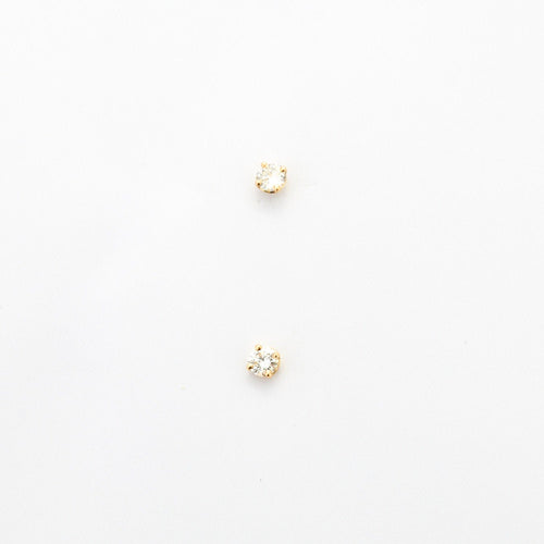 Boucles d'oreilles Boucles d'oreilles or jaune diamant 58 Facettes