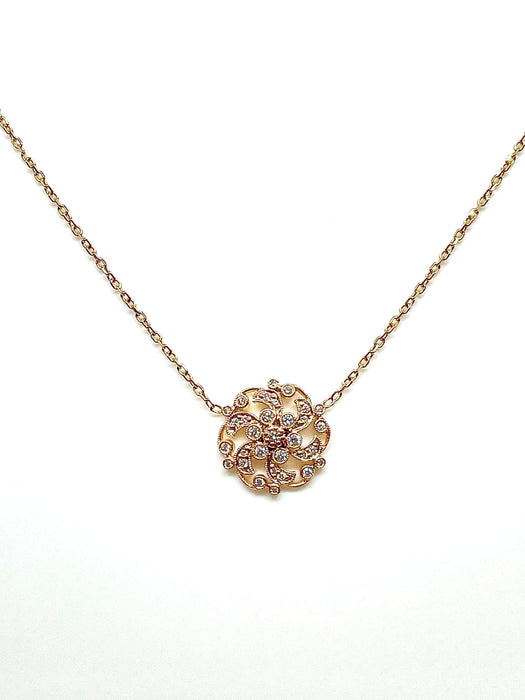 Collier Collier Stone Paris en or rose et diamants 58 Facettes