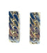 HERMÈS cufflinks. Pair of 2 gold cufflinks 58 Facettes