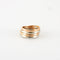 Bague Bague en 3 ors & diamants 58 Facettes