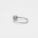 Ring 55 Diamond Solitaire Ring 0.45ct 58 Facettes
