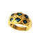 Bague 53 Bague Saphirs Diamants Or jaune 58 Facettes 20400000664