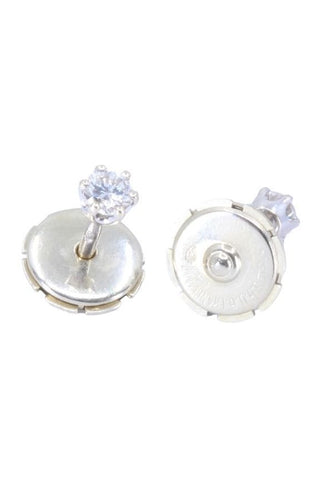 Boucles d'oreilles CLOUS DIAMANTS 0.13 CARAT 58 Facettes 066691