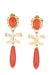 Earrings Gold dangling earrings 58 Facettes 061541