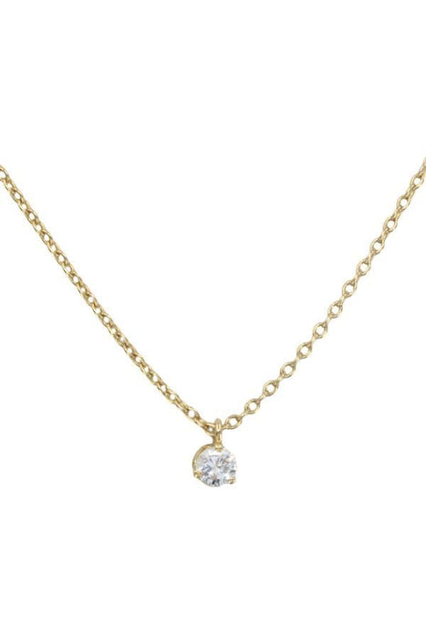 Collier COLLIER DIAMANT PRISONNIER 0.20 CARAT 58 Facettes 054931