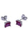 Boucles d'oreilles BOUCLES D'OREILLES CLOUS RUBIS 58 Facettes 074071