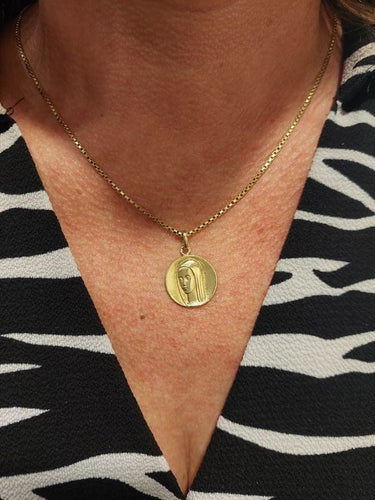 Pendentif MÉDAILLE VIERGE SIGNÉE TRECY 58 Facettes 073121