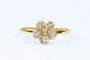 Bague Bague fleur en or jaune 58 Facettes 111-180593-48