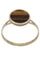 Bague 52 Bague œil de tigre, en or jaune 58 Facettes 063571