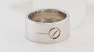 67 CARTIER ring - “Love” ring White gold 58 Facettes 29943