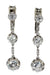Earrings ART DECO DIAMOND PENDANT EARRINGS 58 Facettes 051831