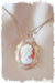 Yellow Gold Shell Cameo Pendant 58 Facettes AB 1055